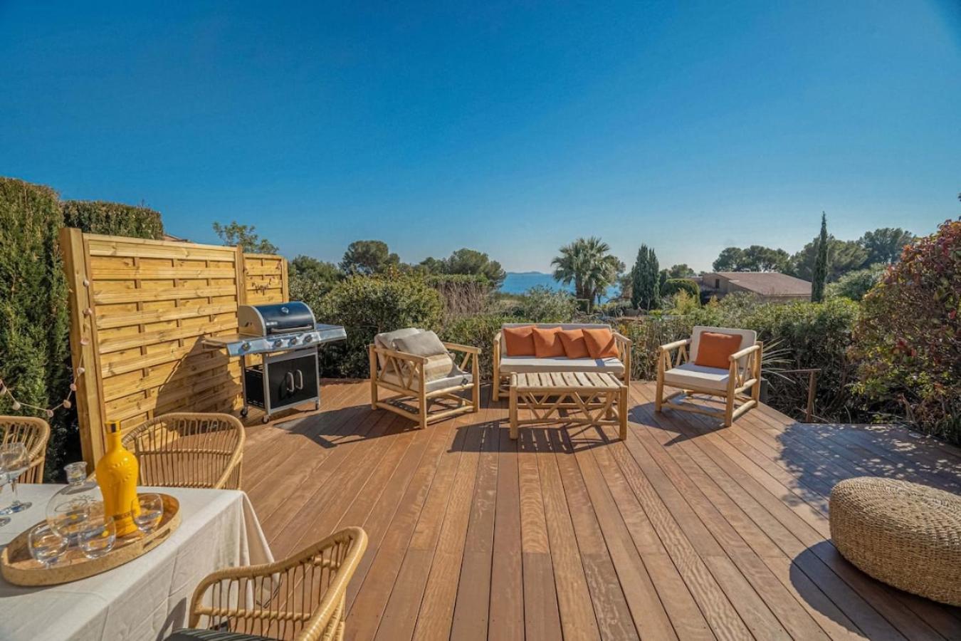 Logement Vue Mer Splendide - Situe A 50 Metres Du Bord De Mer Et 2 Minutes Des Plages - Bandolina Kültér fotó