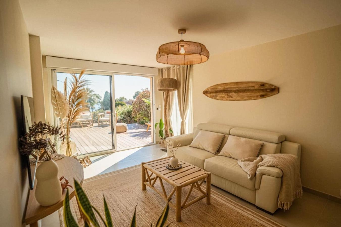 Logement Vue Mer Splendide - Situe A 50 Metres Du Bord De Mer Et 2 Minutes Des Plages - Bandolina Kültér fotó